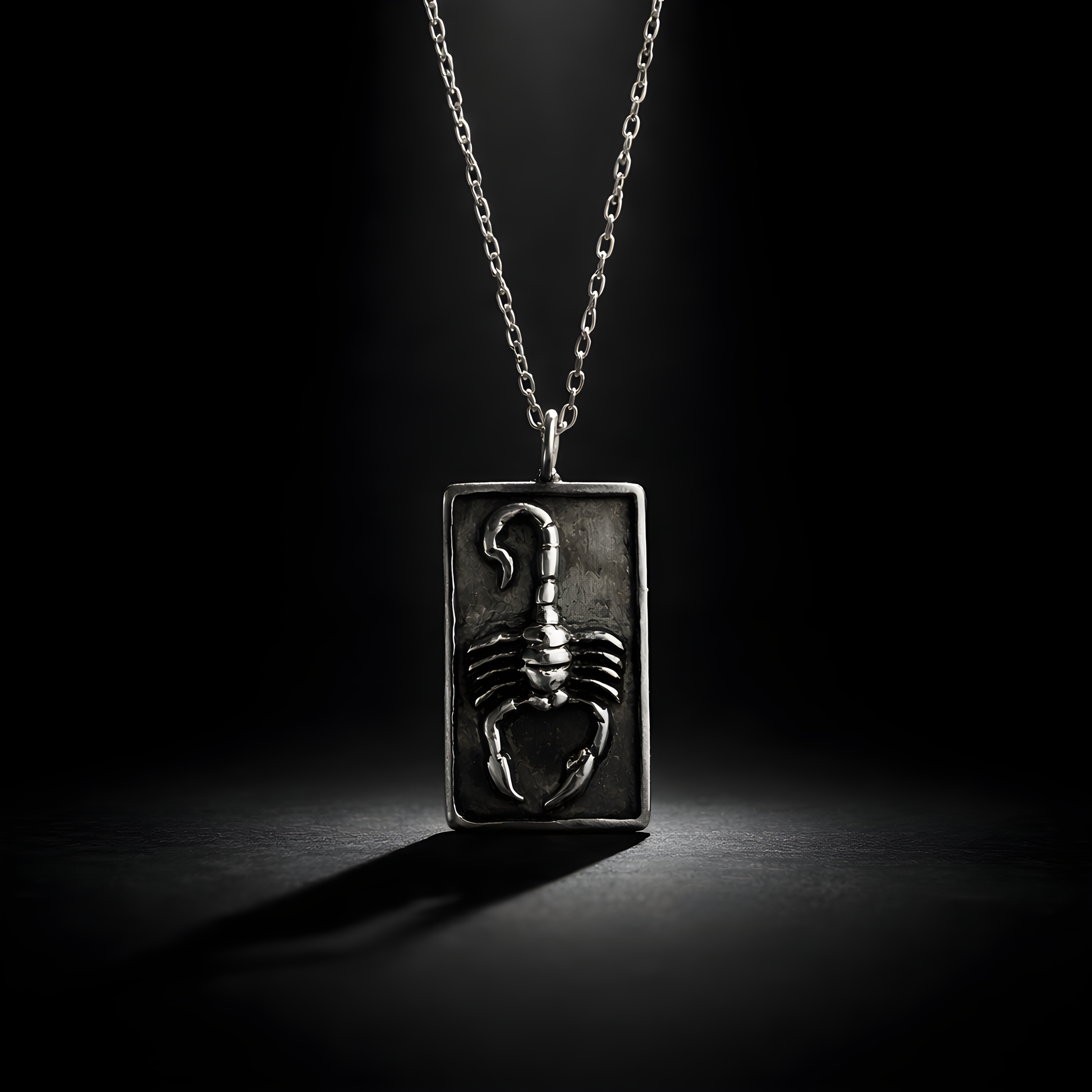Scorpion Pendant - sterling silver jewelry