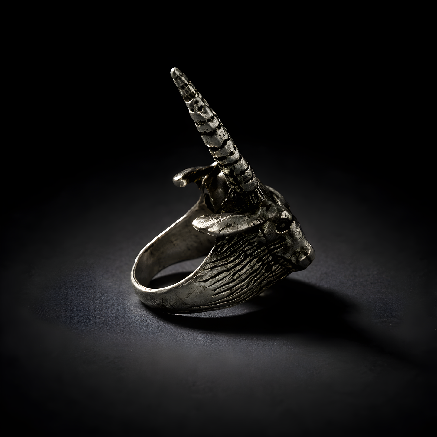 Baphomet Ring - sterling silver jewelry