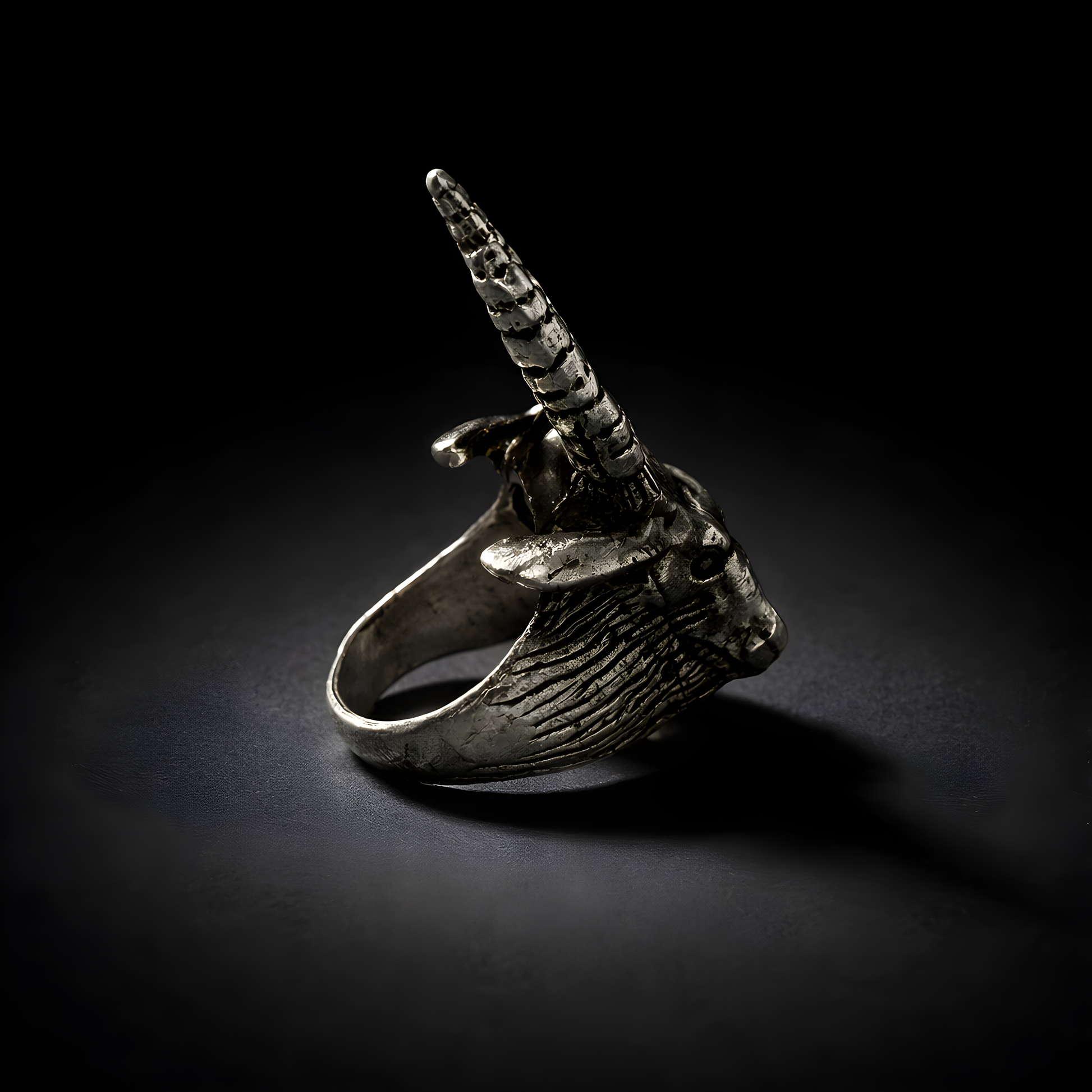 Baphomet Ring - sterling silver jewelry