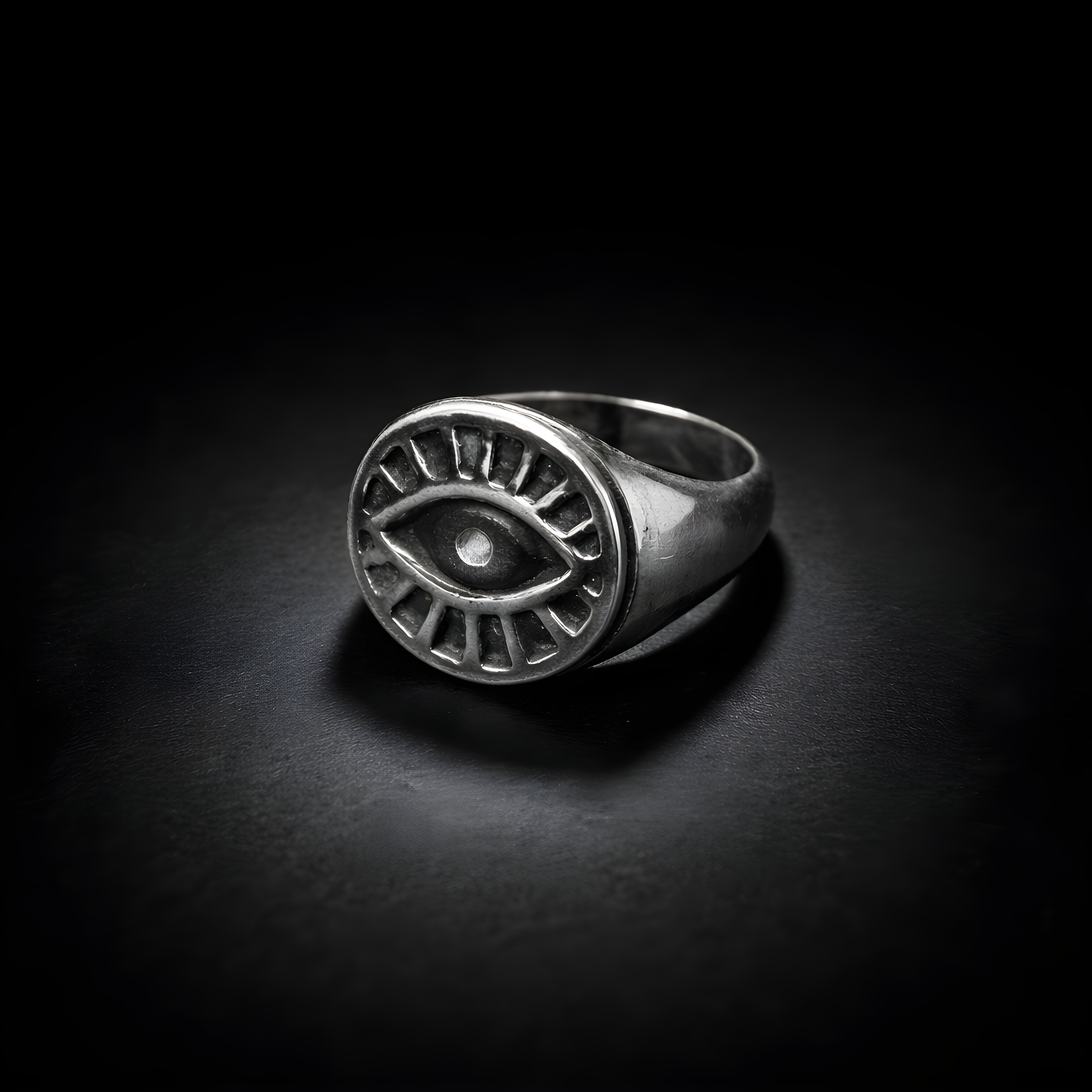 Evil Eye Ring - sterling silver jewelry