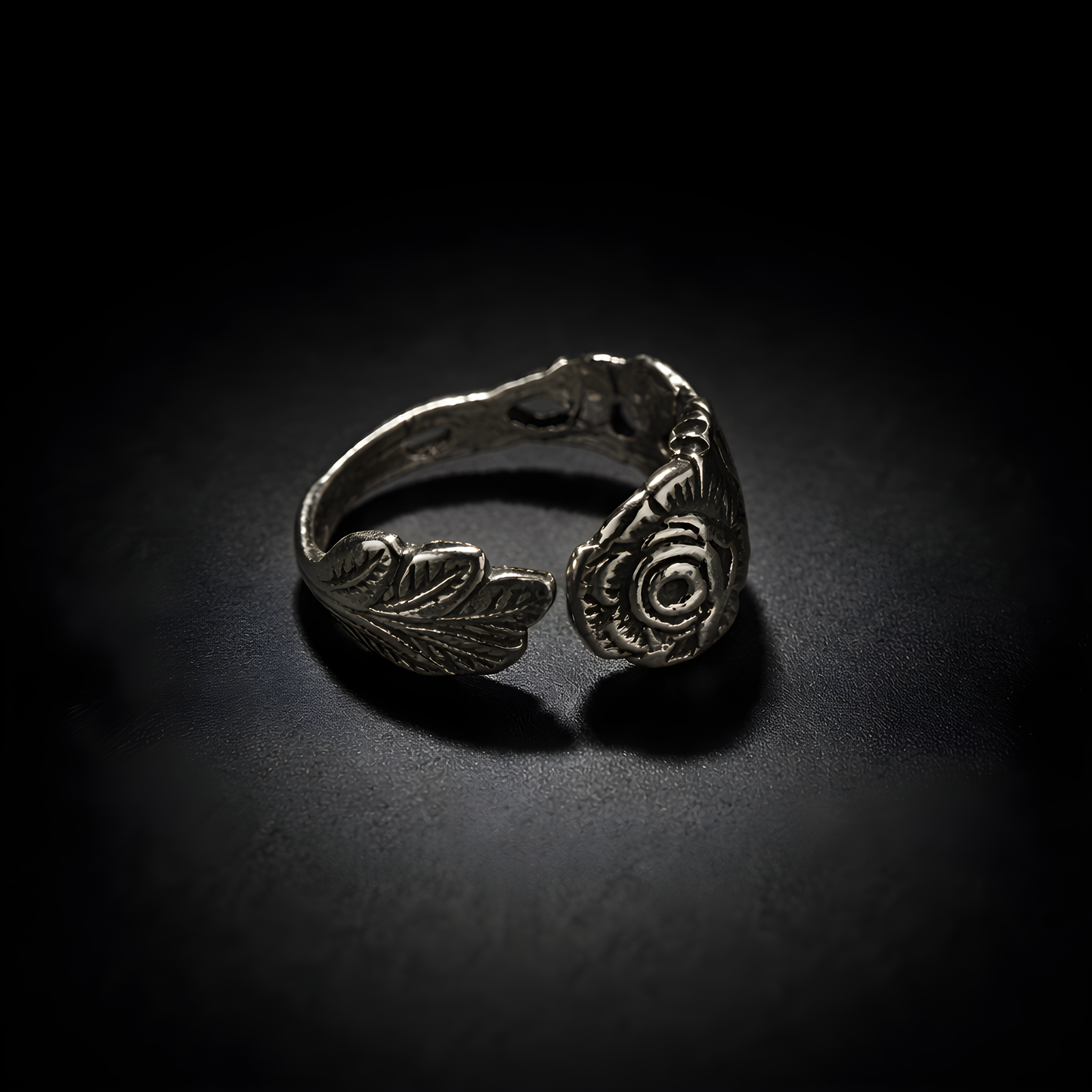 La vie en Rose Ring - sterling silver jewelry