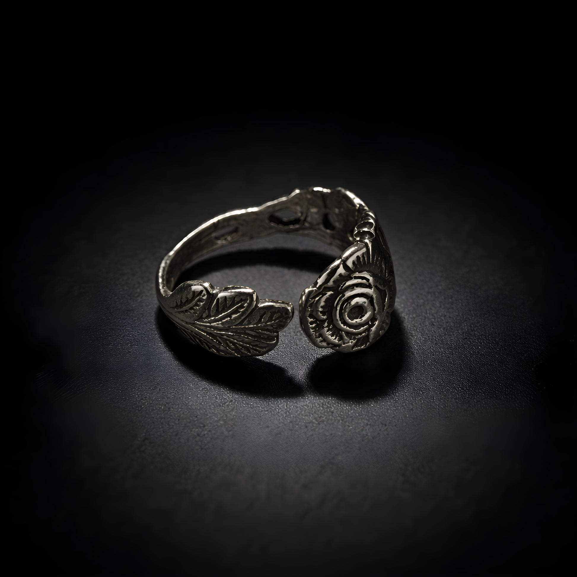 La vie en Rose Ring - sterling silver jewelry