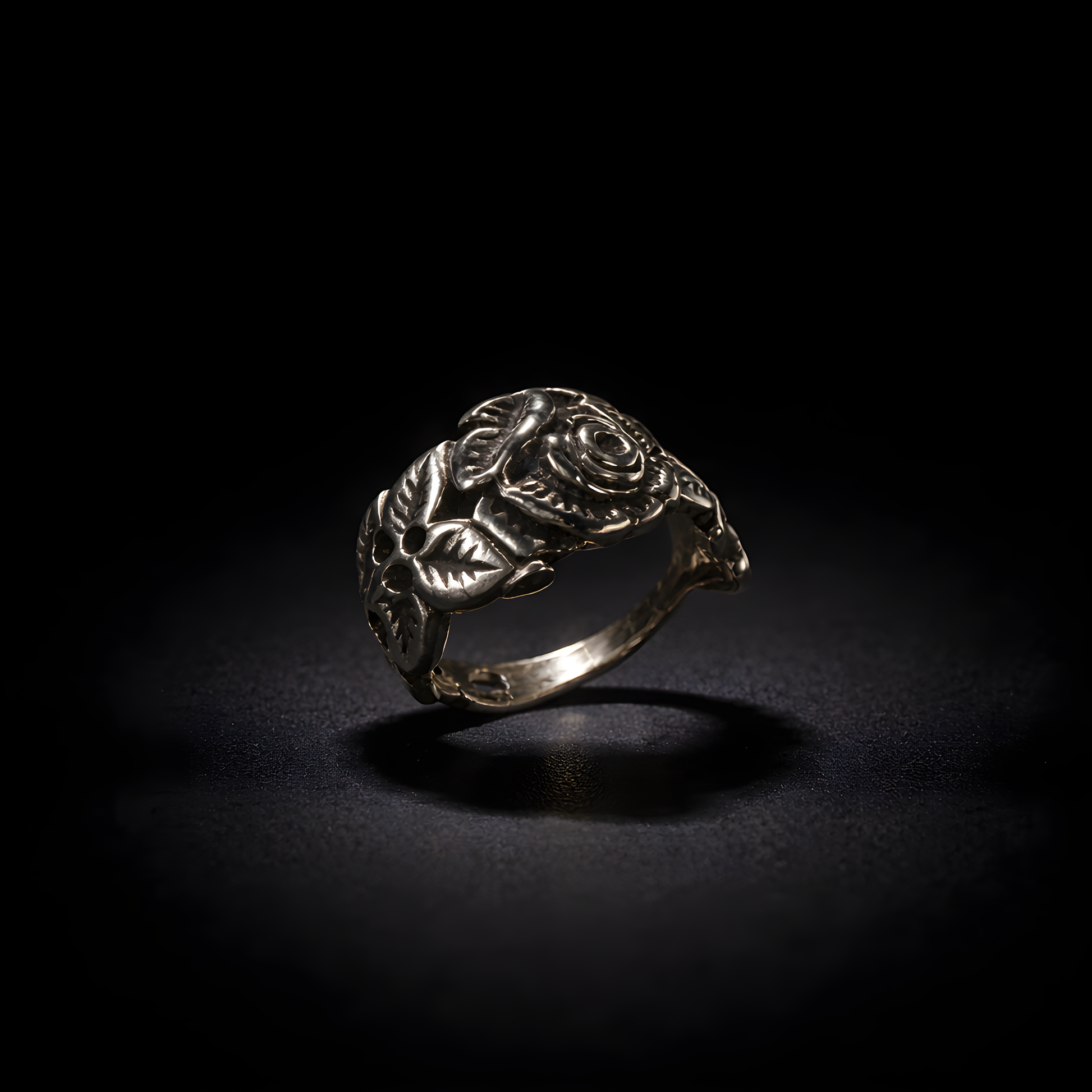 La vie en Rose Ring - sterling silver jewelry