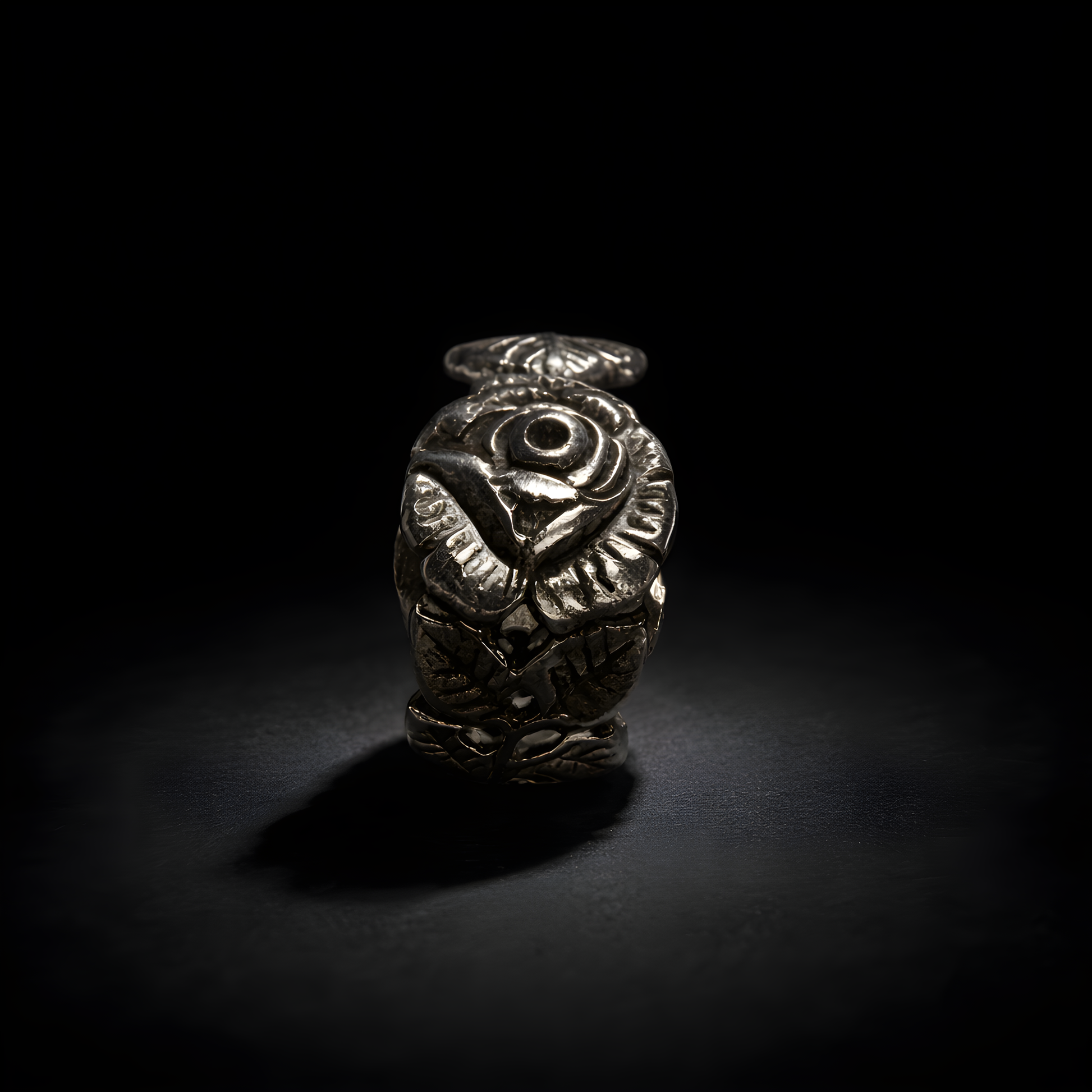 La vie en Rose Ring - sterling silver jewelry