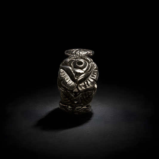 La vie en Rose Ring - sterling silver jewelry