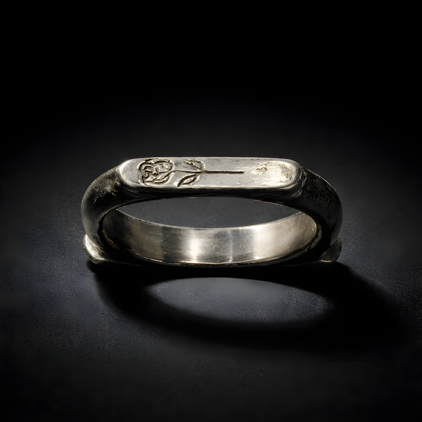 Secret Rose Ring - sterling silver jewelry