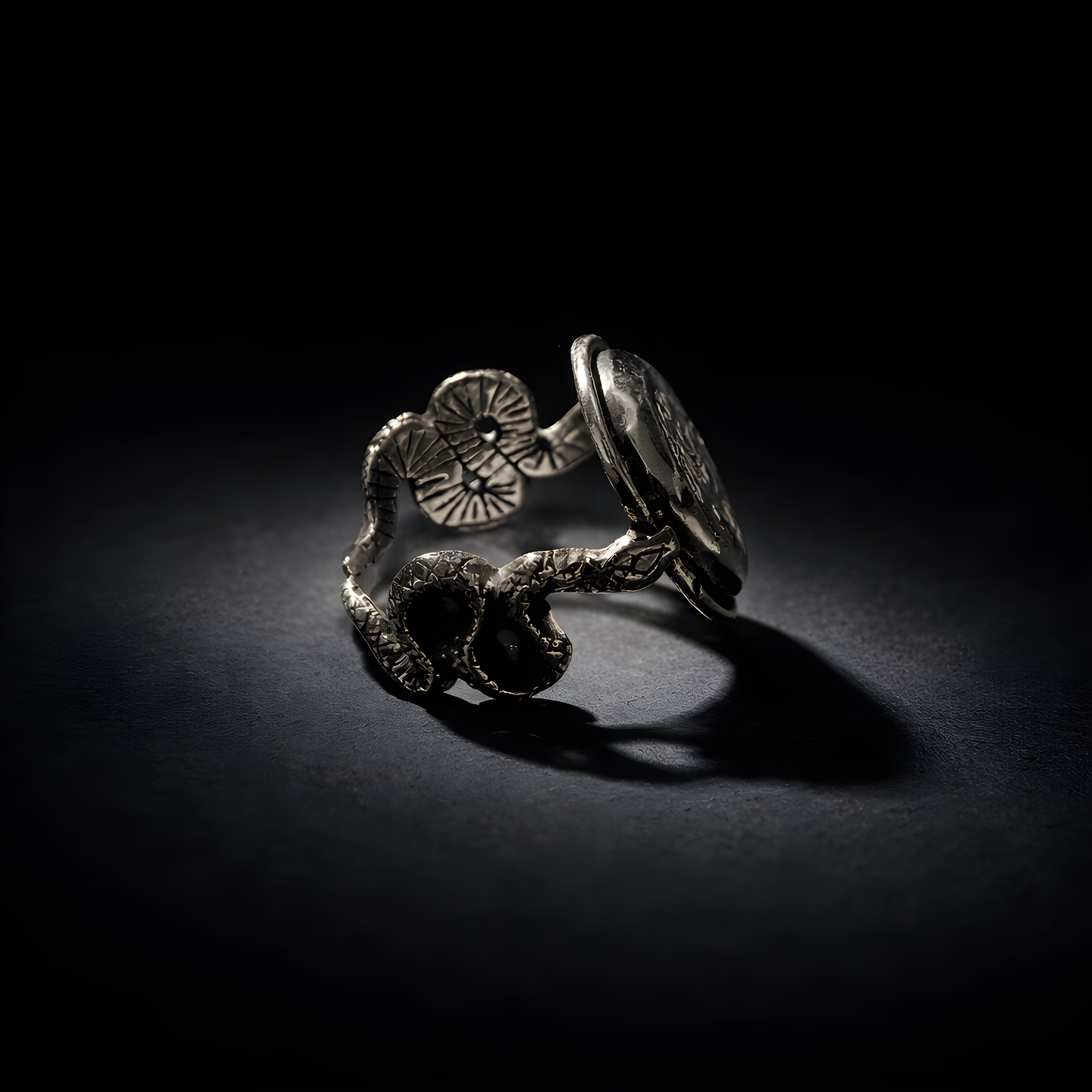 Serpent Ring - sterling silver jewelry