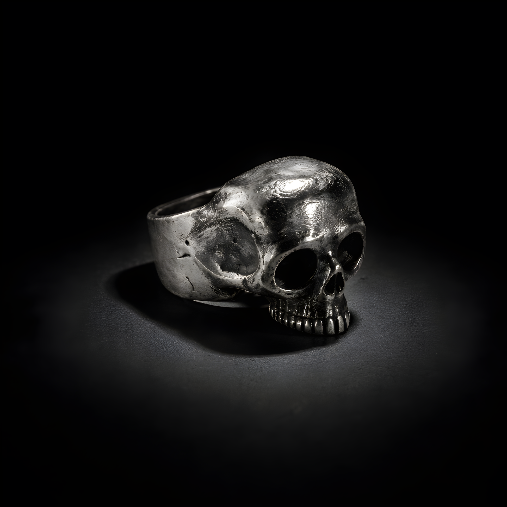 Vanitas Ring - sterling silver jewelry