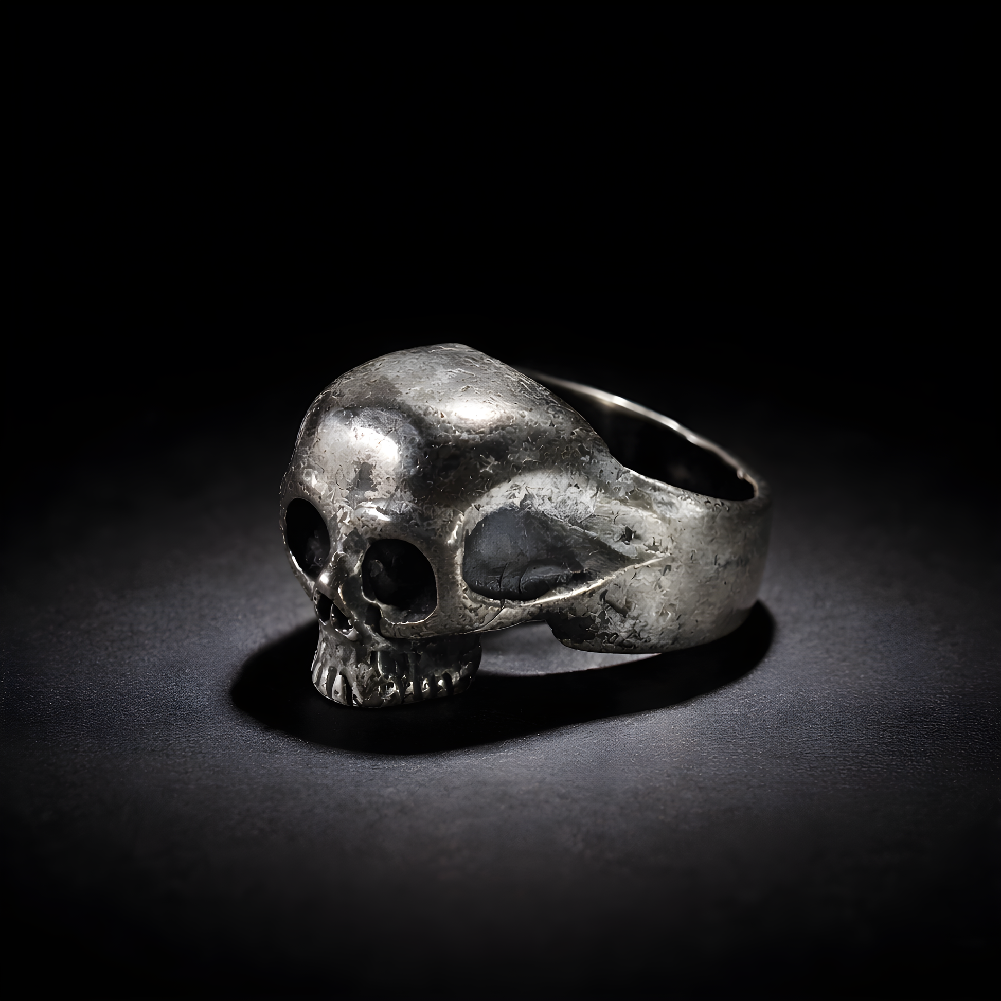 Vanitas Ring - sterling silver jewelry